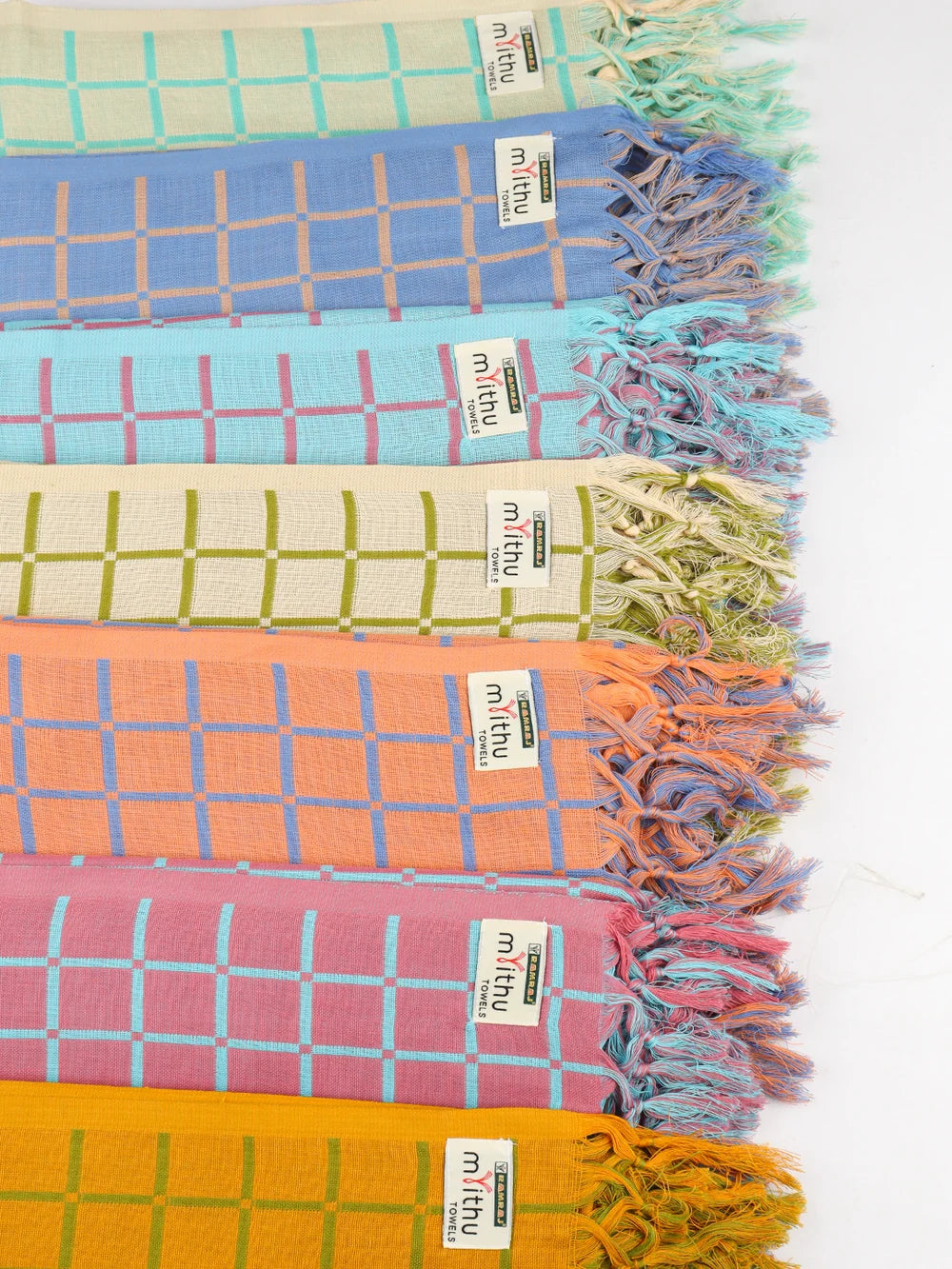 100% Cotton Bath Towel with Assorted Colour Twin Plus 896J